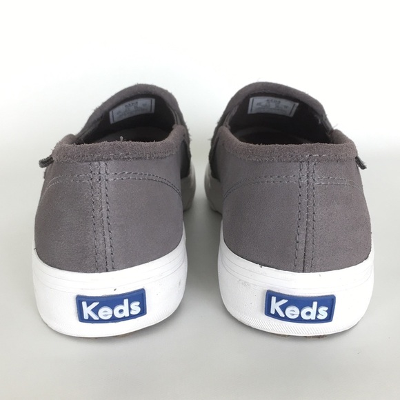 Keds Softerra Slip On Sneaker Shoes NEW Charcoal Gray Women’s Size 8 NWOT - Picture 5 of 11